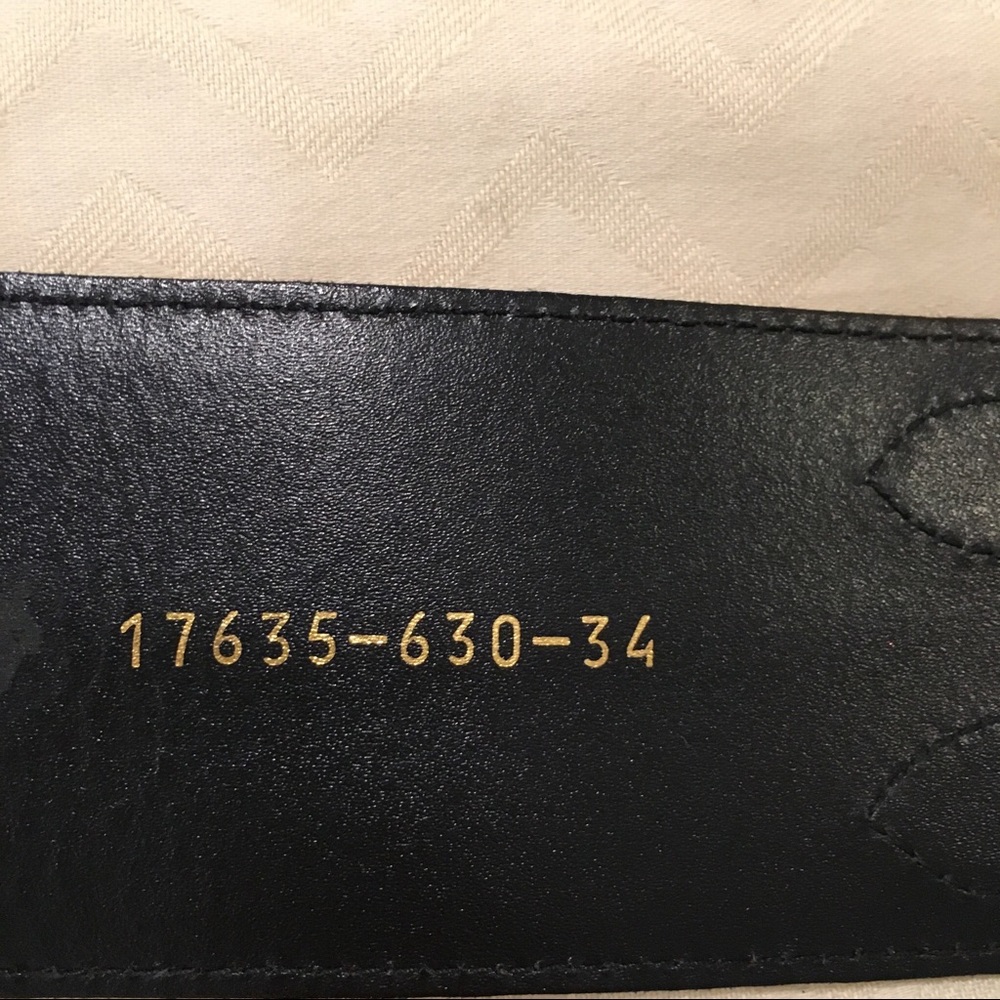 LAUREL (BY ESCADA) THICK BELT SIZE 34 - Picture 4 of 6